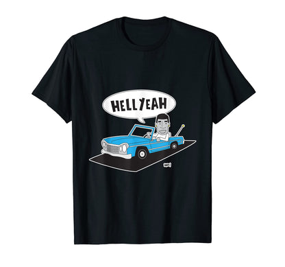 Hell Yeah Old School Hip Hop T-Shirt - Aesthetic Graphic Men Women