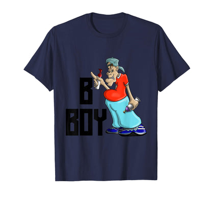 Old School Hip Hop B Graffiti T-Shirt - Aesthetic Graphic Men Women