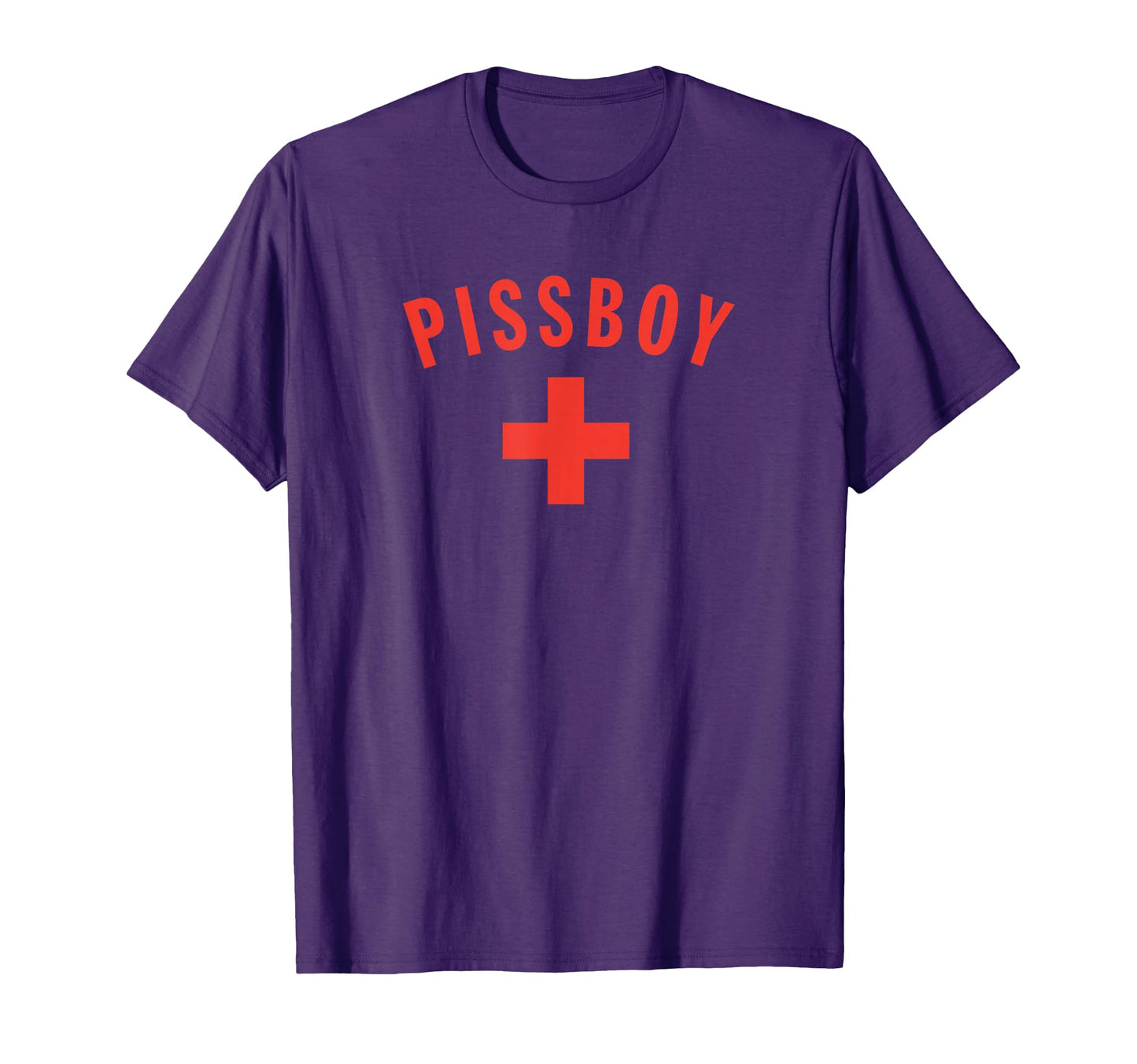 Funny Gag Pissboy Pee Paramedic T-Shirt - Casual Everyday Wear for Adults