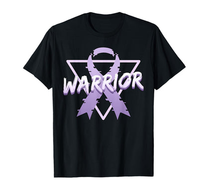 Gynecological Cancer Awareness Warrior T-Shirt - Trendy Graphic for Adults