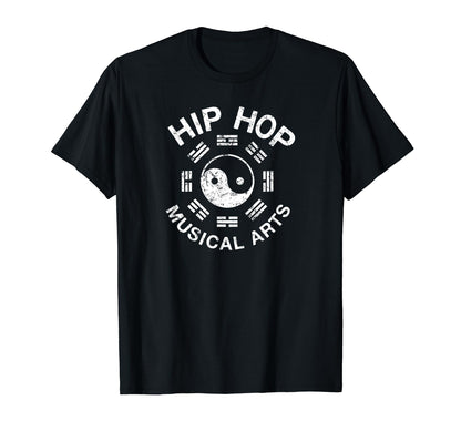 Hip Hop Musical Arts Old School Rap T-Shirt - Custom Art Print Men Women
