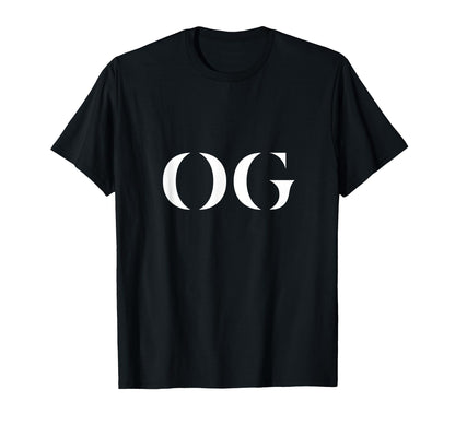 Og Original Gangster Old School Street T-Shirt - Graphic Print Unisex