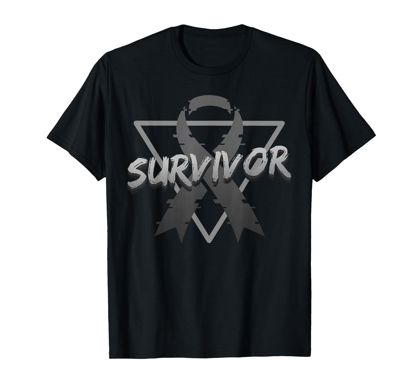 Skin Cancer Awareness Survivor T-Shirt - Minimalist Print for Adults