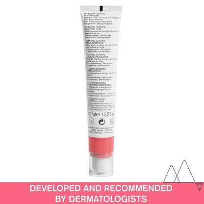 Uriage Uriage Tolederm Control Moisturizing Cream for Sensitive Skin - Fragrance-Free, Dermatologically Tested - 1.35 fl oz