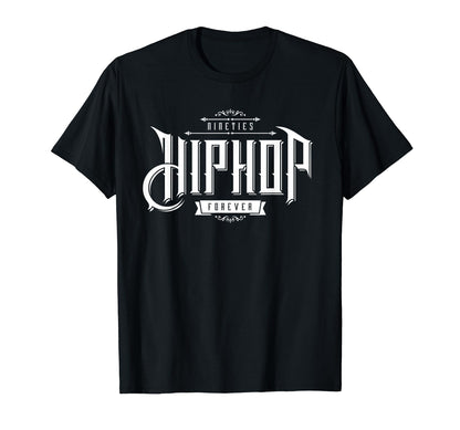 Old School 90S Hip Hop Nineties T-Shirt - Custom Art Print Men Women
