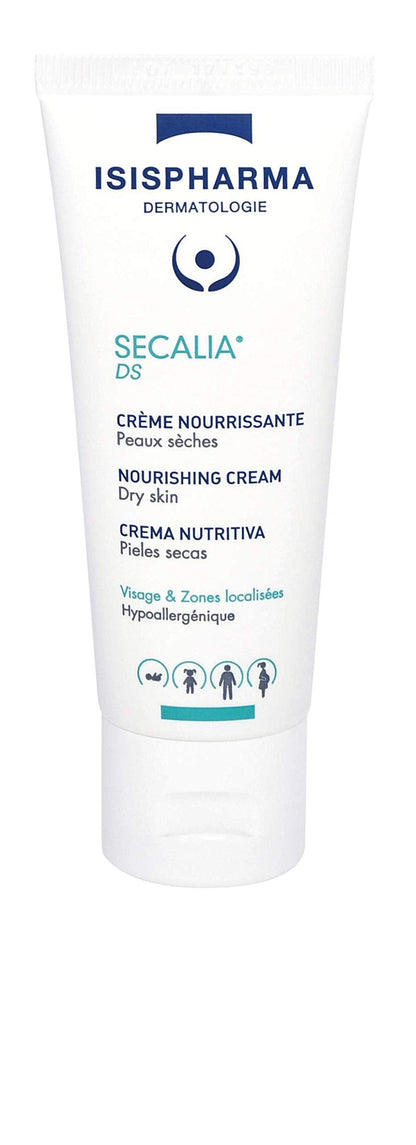 Isis Pharma Secalia DS Cream 40ml - Moisturizing Face Cream for Dry & Sensitive Skin