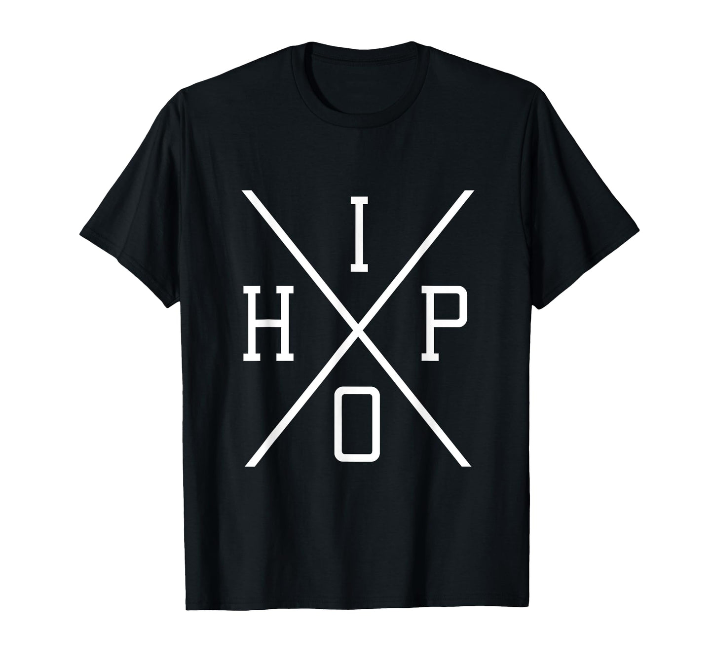 Hip Hop X Hiphop Rap Music Oldschool T-Shirt - Minimalist Print for Adults