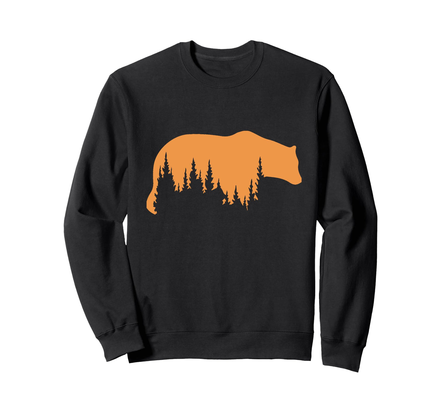 Bear National Park Bear Wildlife Sweatshirt - Trendy Graphic Men Women
