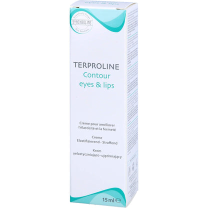 Synchroline Terproline Eye and Lip Care Cream 15ml - Anti-aging, Hydrating Cream for Sensitive Skin