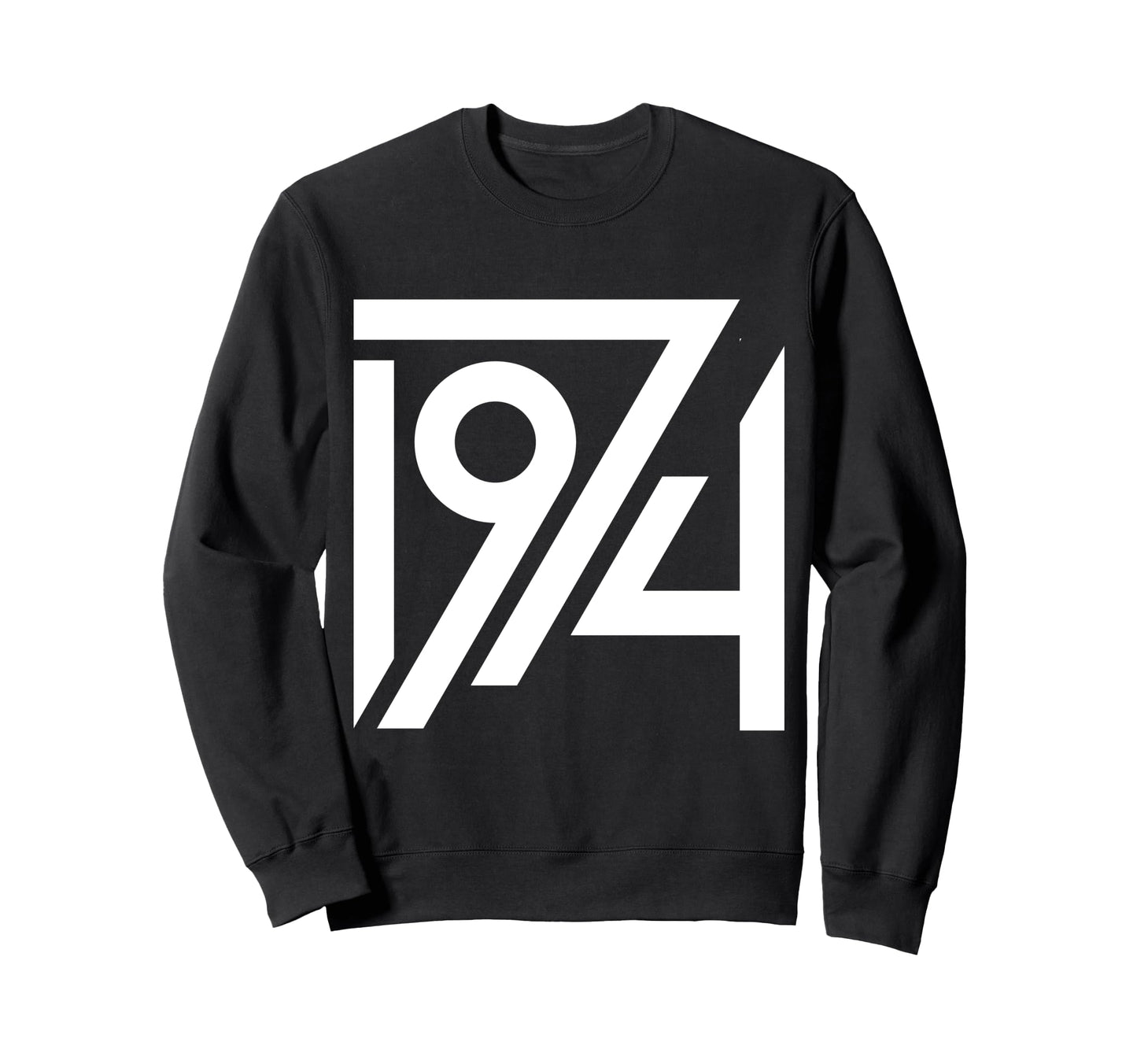1974 Birthday Grunge Alternative Sweatshirt - Novelty Apparel Men Women