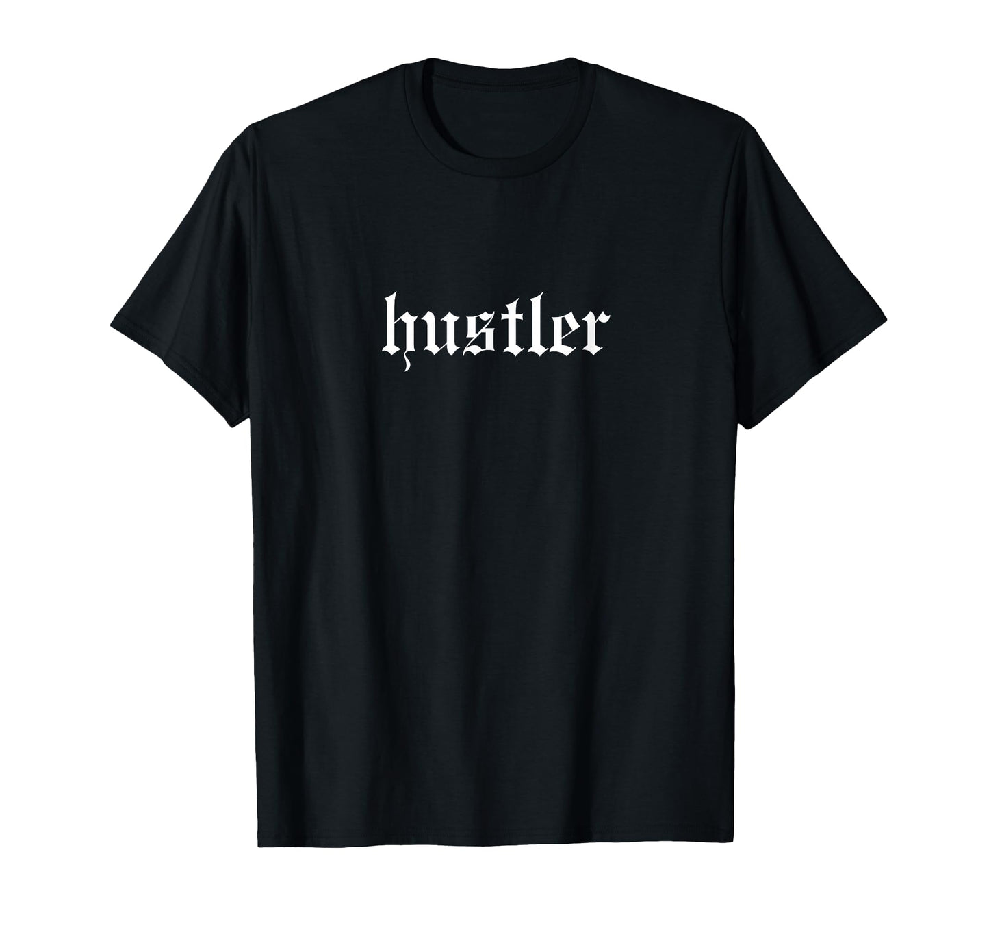 Hustler Oldschool Rapper Slang T-Shirt - Casual Everyday Wear Men Women
