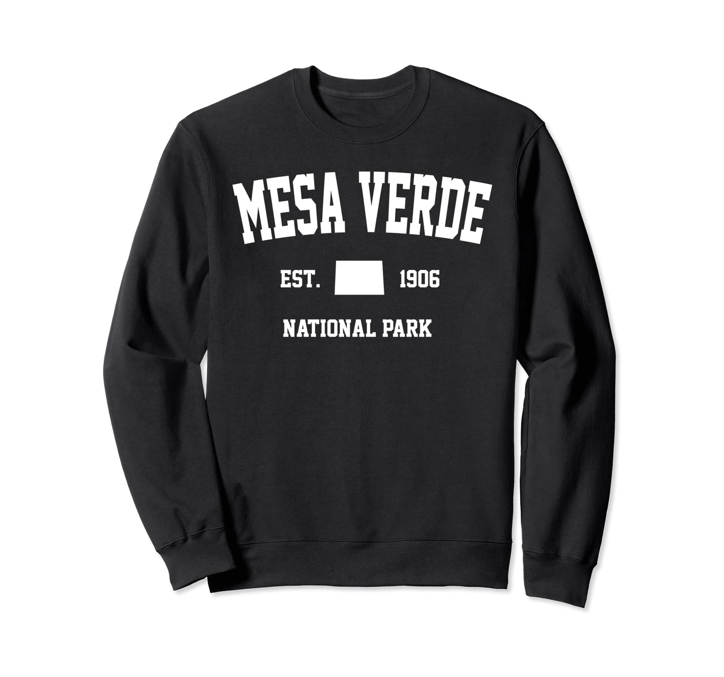 Mesa Verde National Park Hiking Sweatshirt - Unique Graphic Unisex