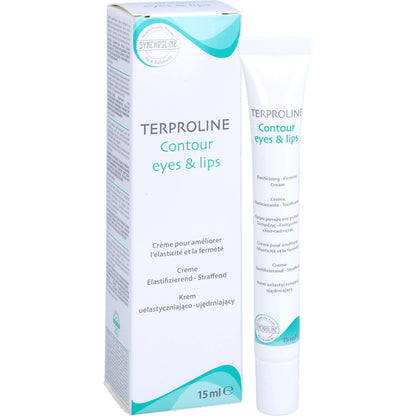 Synchroline Terproline Eye and Lip Care Cream 15ml - Anti-aging, Hydrating Cream for Sensitive Skin