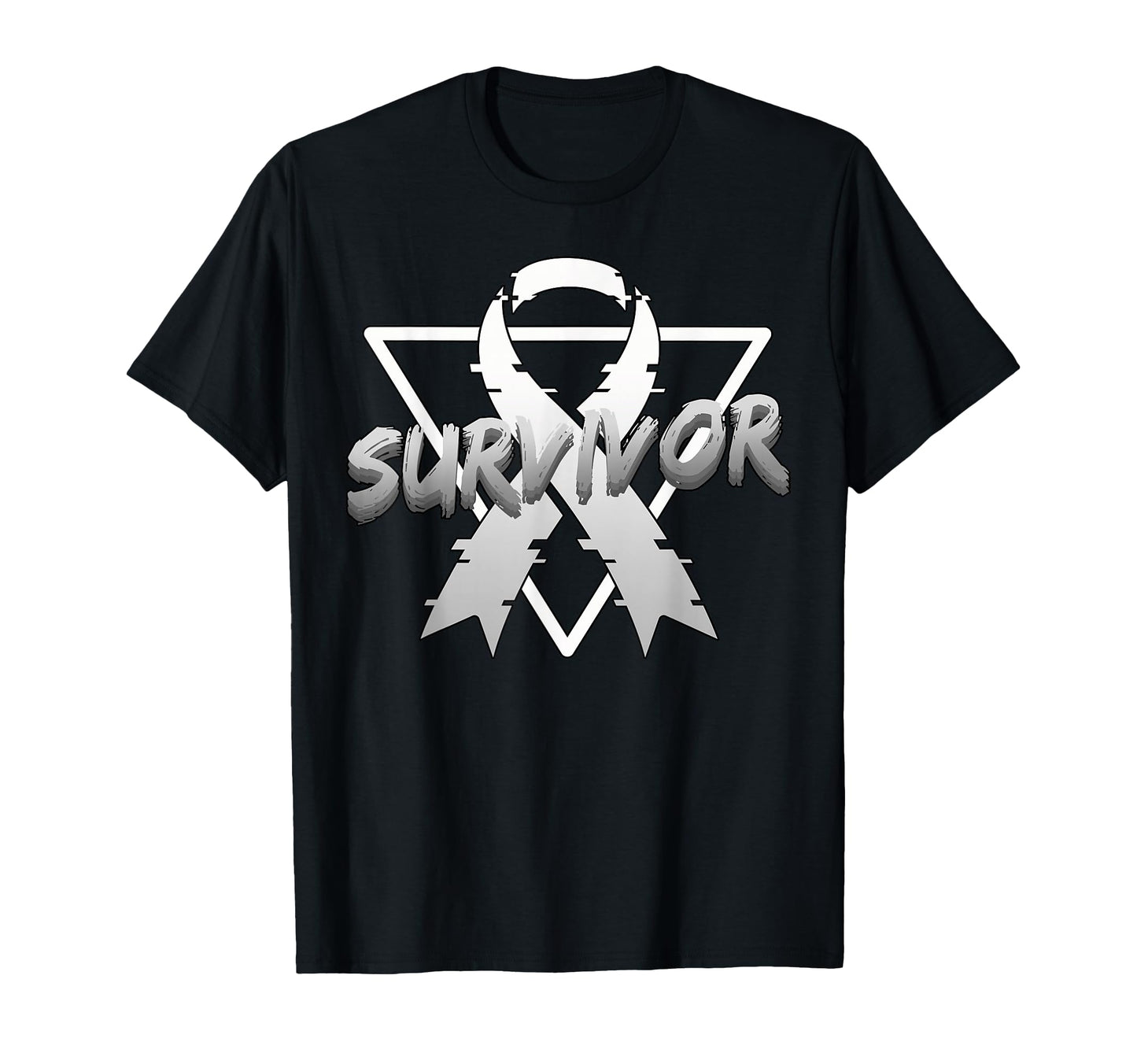 Lung Cancer Awareness Survivor T-Shirt - Unique Graphic Men Women