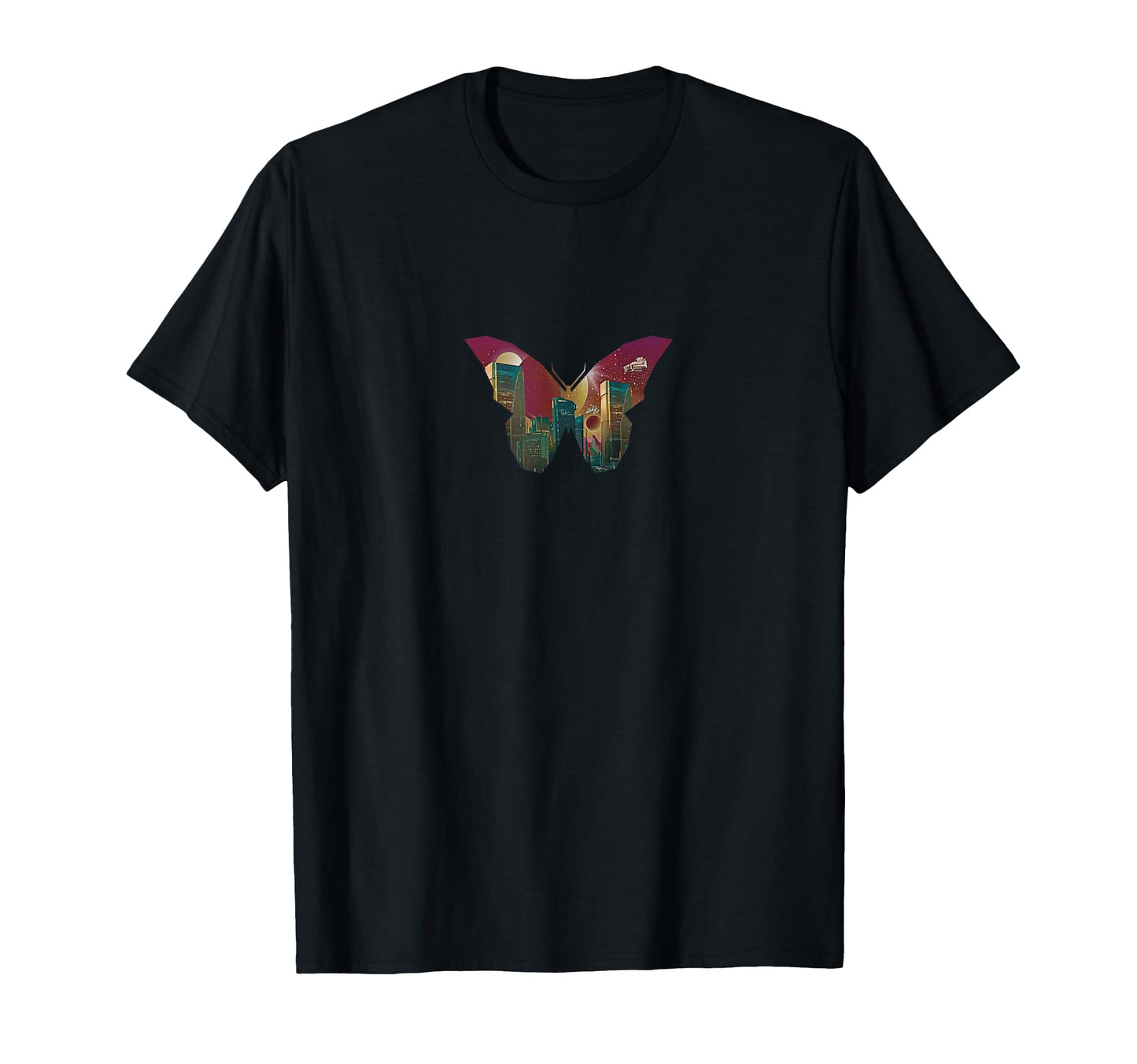 Atom Punk Aesthetic Vaporwave T-Shirt - Unique Graphic for Adults
