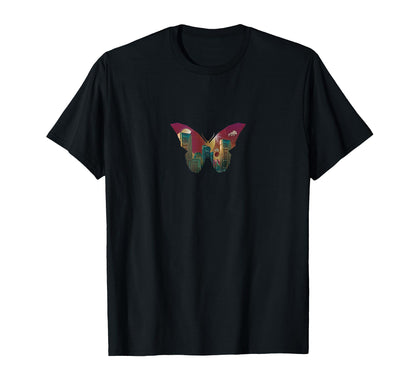 Atom Punk Aesthetic Vaporwave T-Shirt - Unique Graphic for Adults