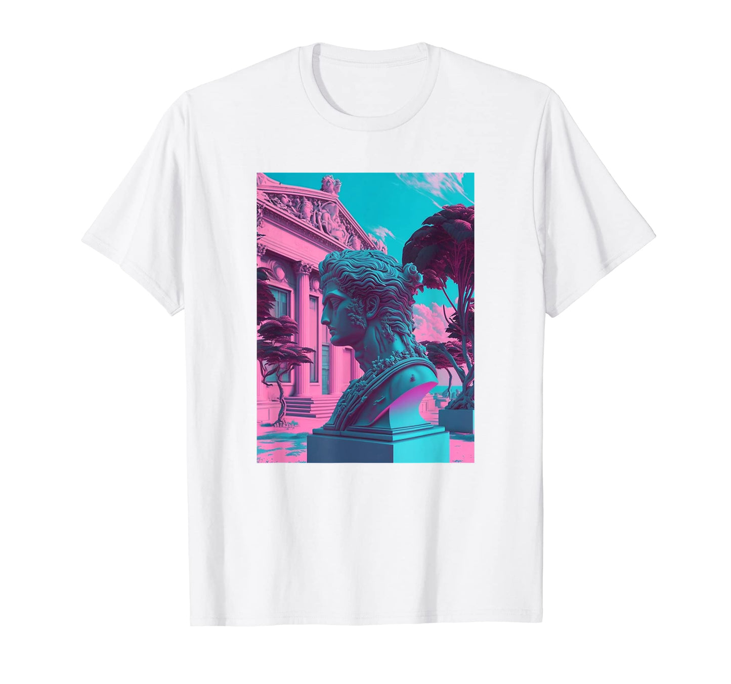 Vaporwave Aesthetic Trippy Vapor Wave T-Shirt - Casual Everyday Wear Unisex
