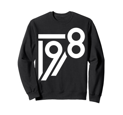 1978 Birthday Grunge Alternative Sweatshirt - Aesthetic Graphic Unisex