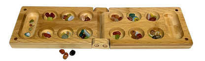 Travel Bamboo Mancala Game