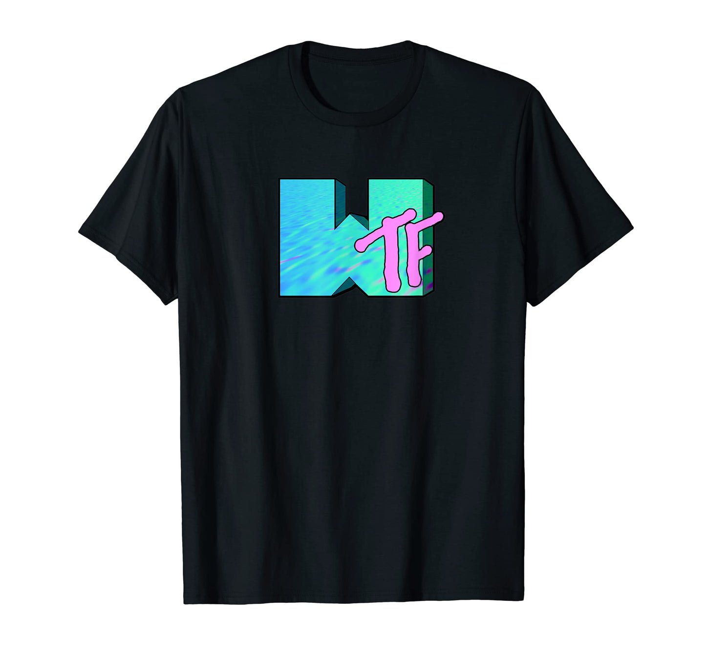 Vaporwave Wtf Parody Meme Vaporwave T-Shirt - Streetwear Style Men Women