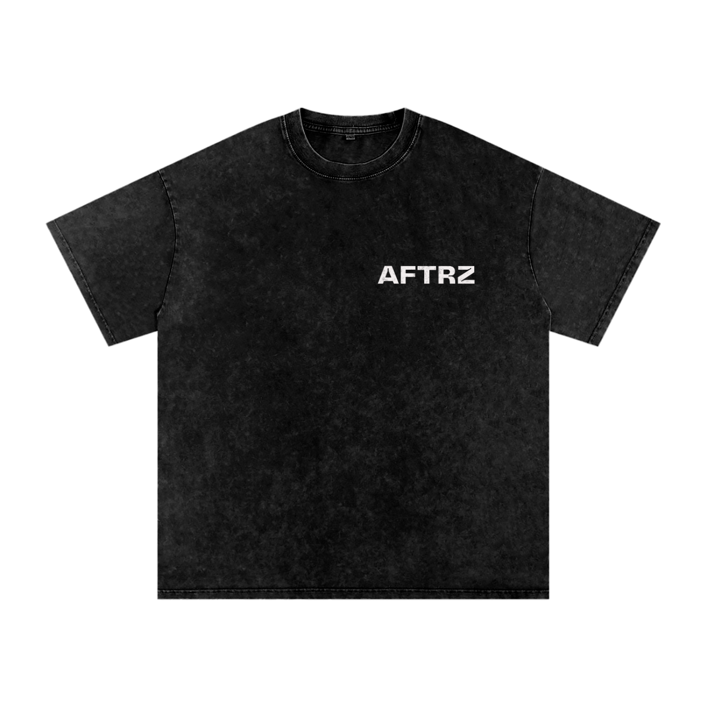 Aftrz Great Wave Snow Washed Oversized Cotton T-Shirt