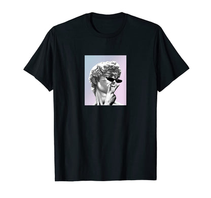 Vibes Funny Michelangelo Art 90S T-Shirt - Aesthetic Graphic Unisex