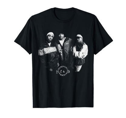 Tribe Called Quest B W Photo T-Shirt - Graphic Print Unisex