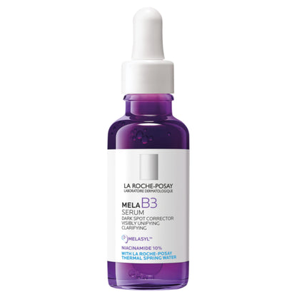 La Roche Posay Anti-Dark Spot Serum Mela B3 10 - 30ml, Dermatologically Tested Skincare for Hyperpigmentation Treatment