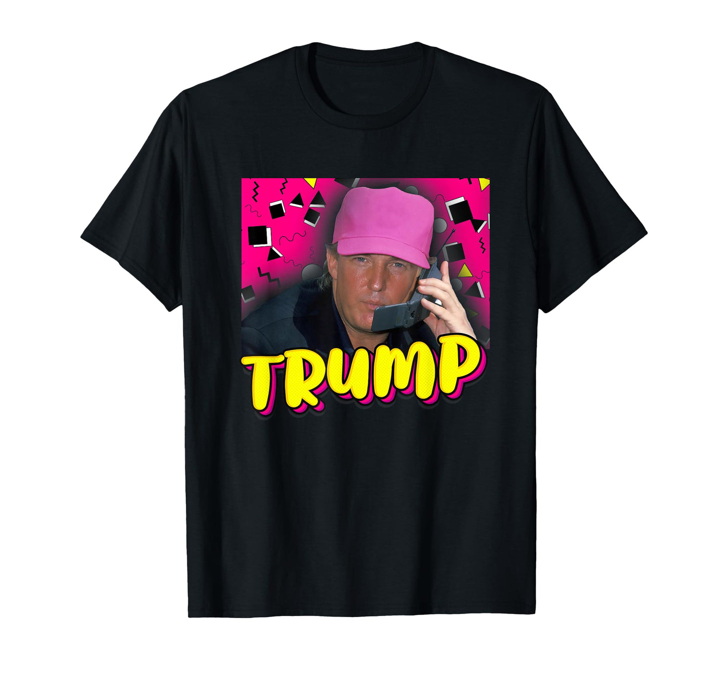 Trump 80S Vaporwave Aesthetics T-Shirt - Aesthetic Graphic Unisex