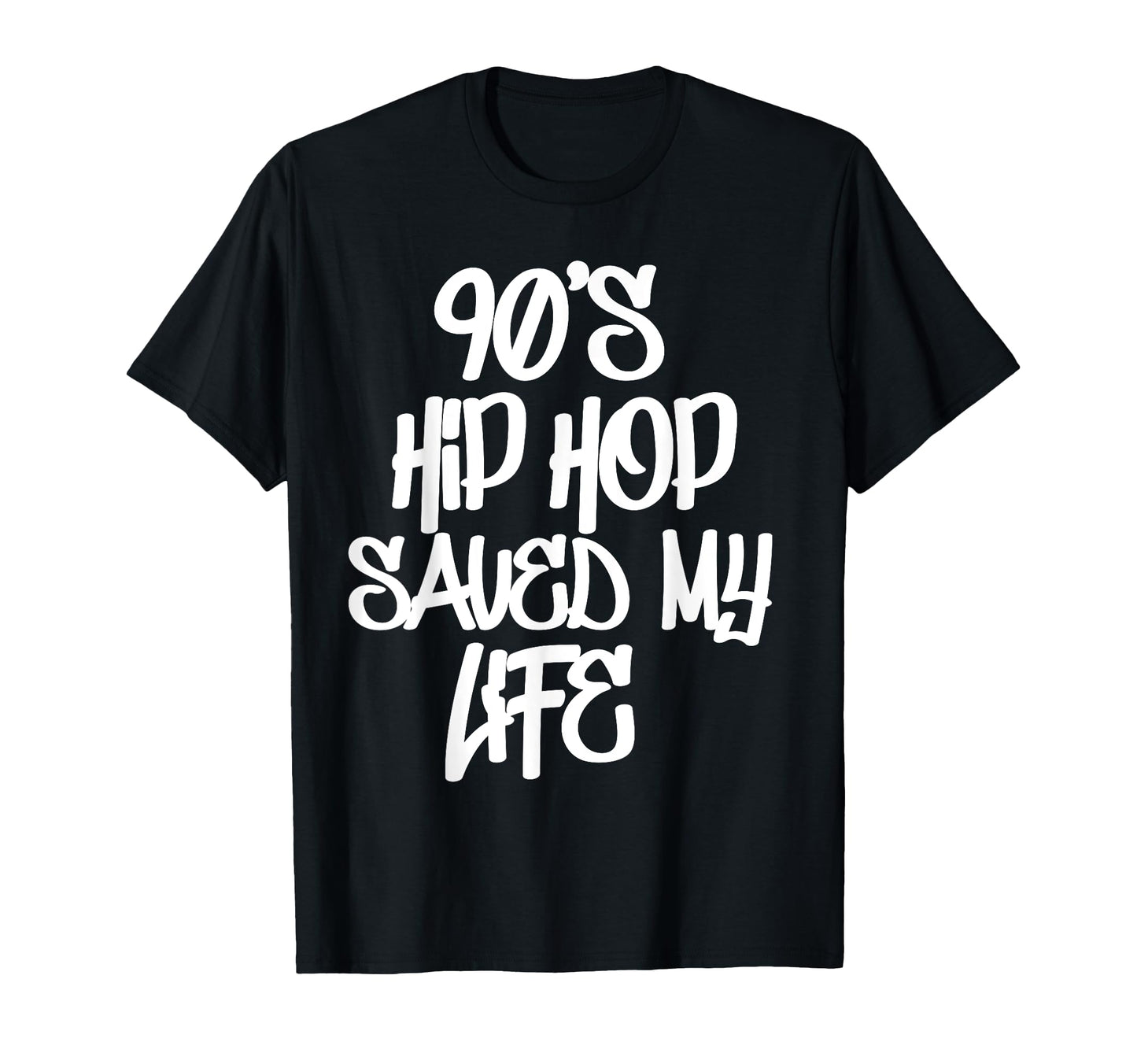 Hip Hop Old School 90S Music Rap 50Th T-Shirt - Graphic Print Men Women