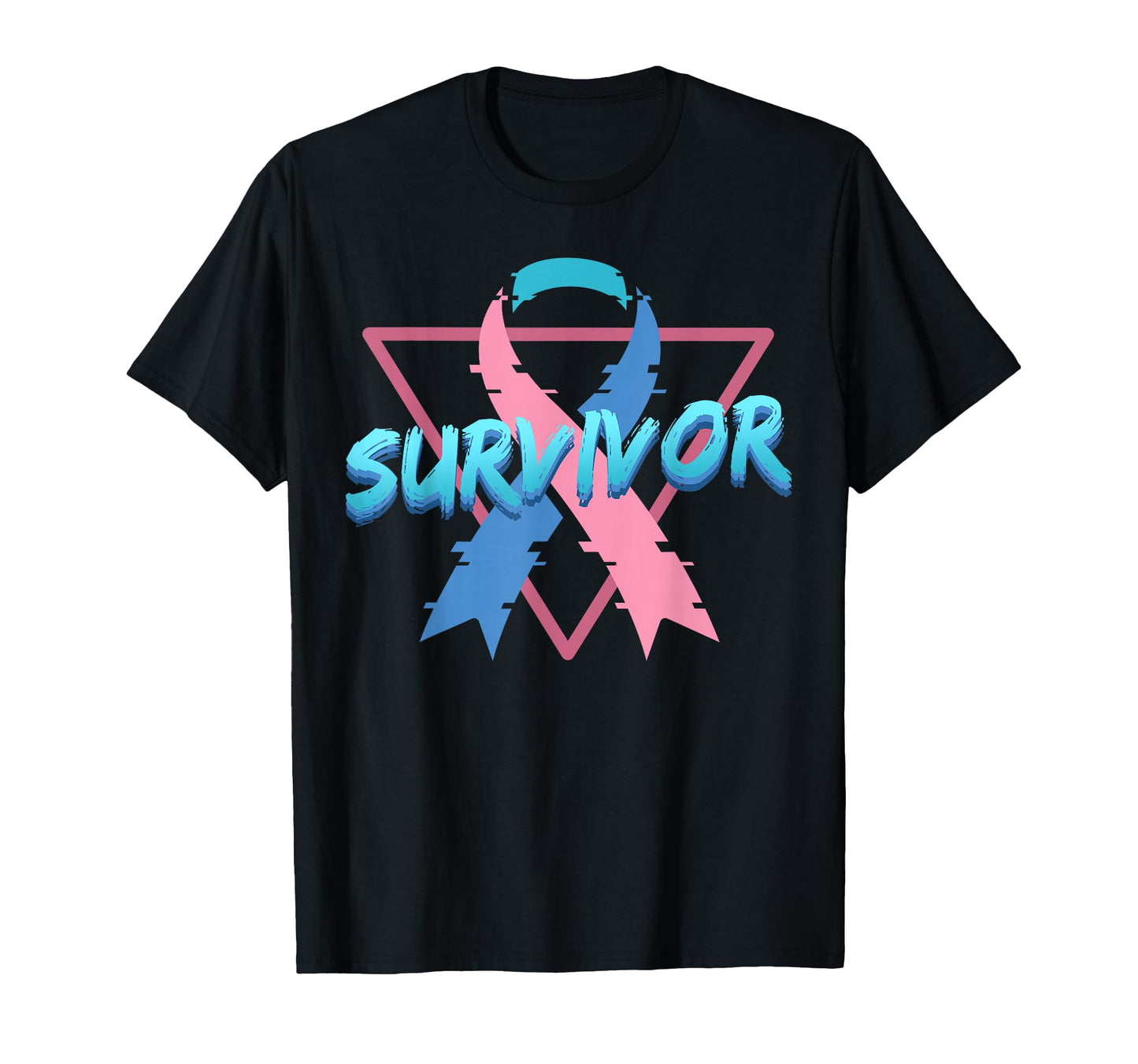 Thyroid Cancer Awareness Survivor T-Shirt - Novelty Apparel Men Women