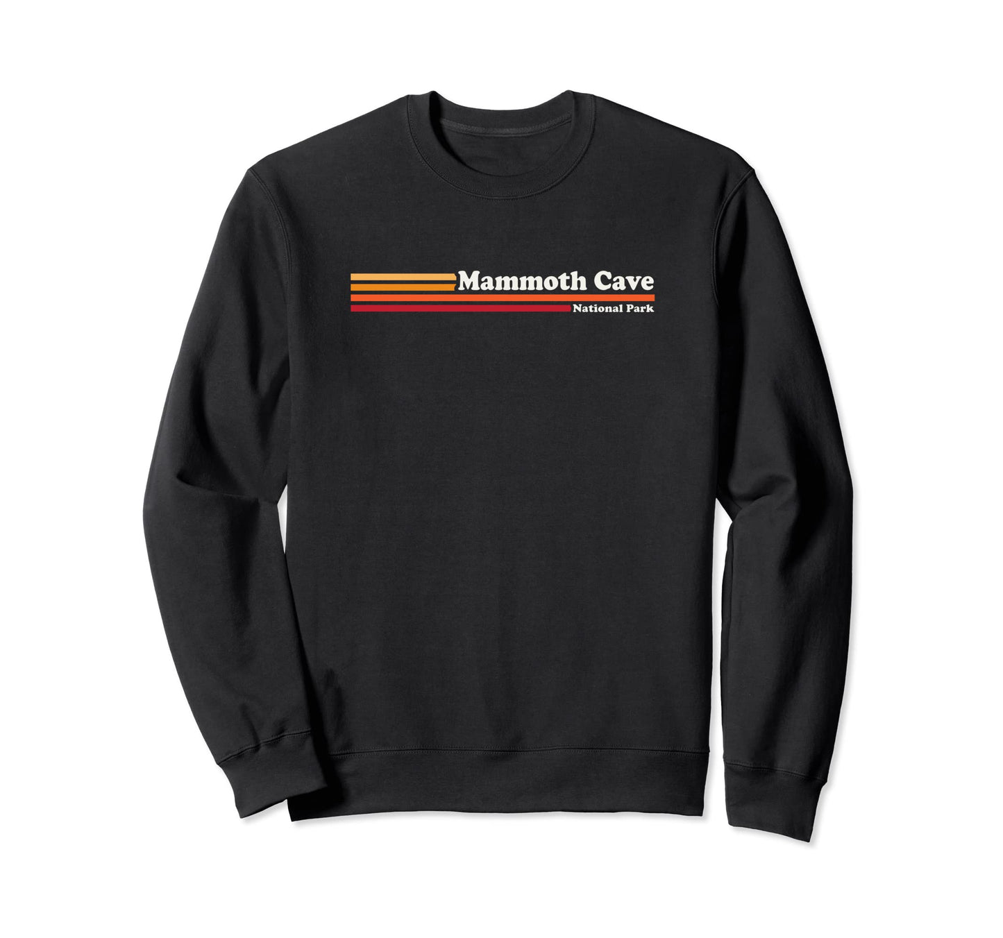 1980S Mammoth Cave National Park Sweatshirt - Minimalist Print for Adults