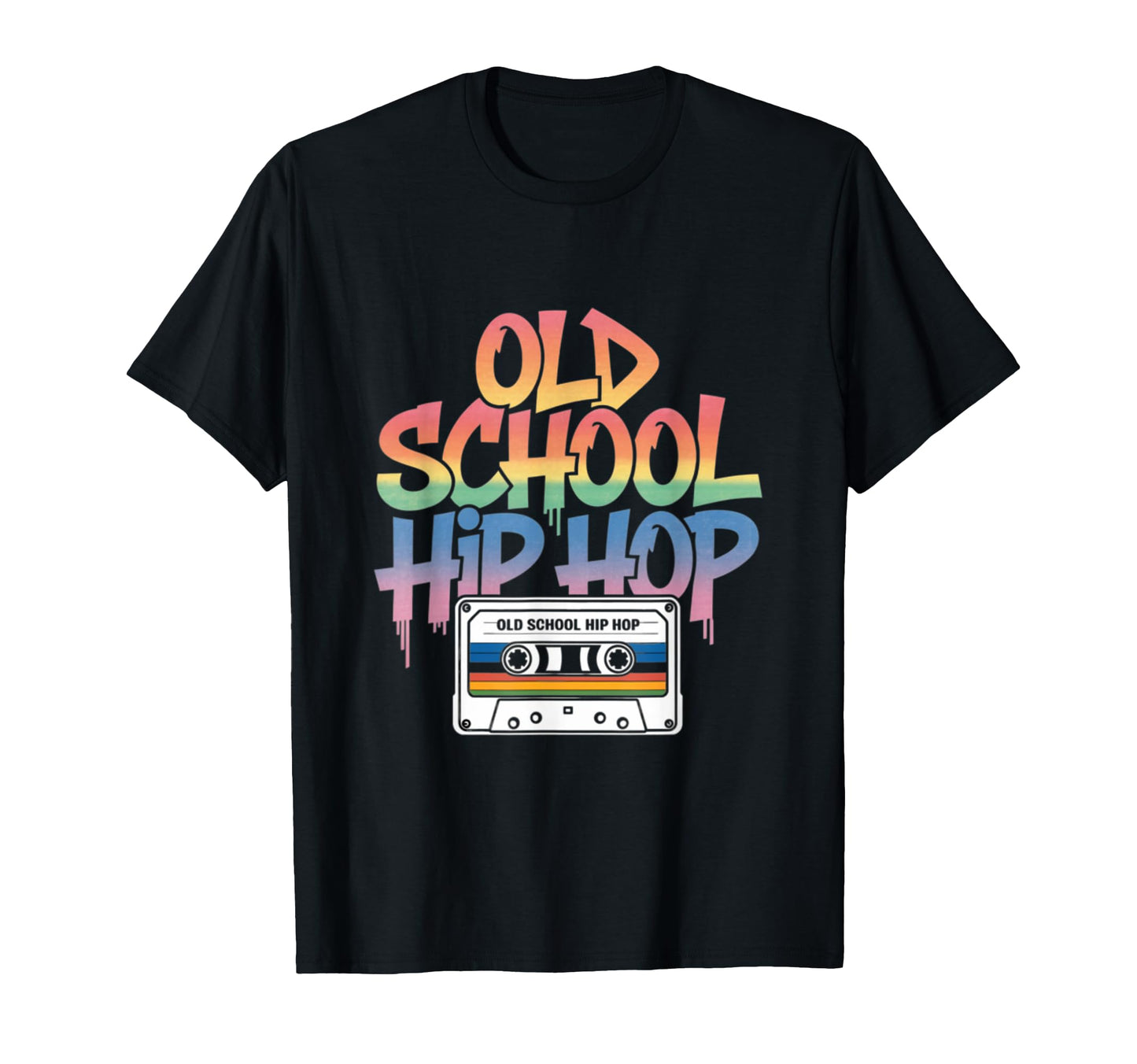 Funny Music 60S 70S Cassette Meme Old T-Shirt - Graphic Print Men Women