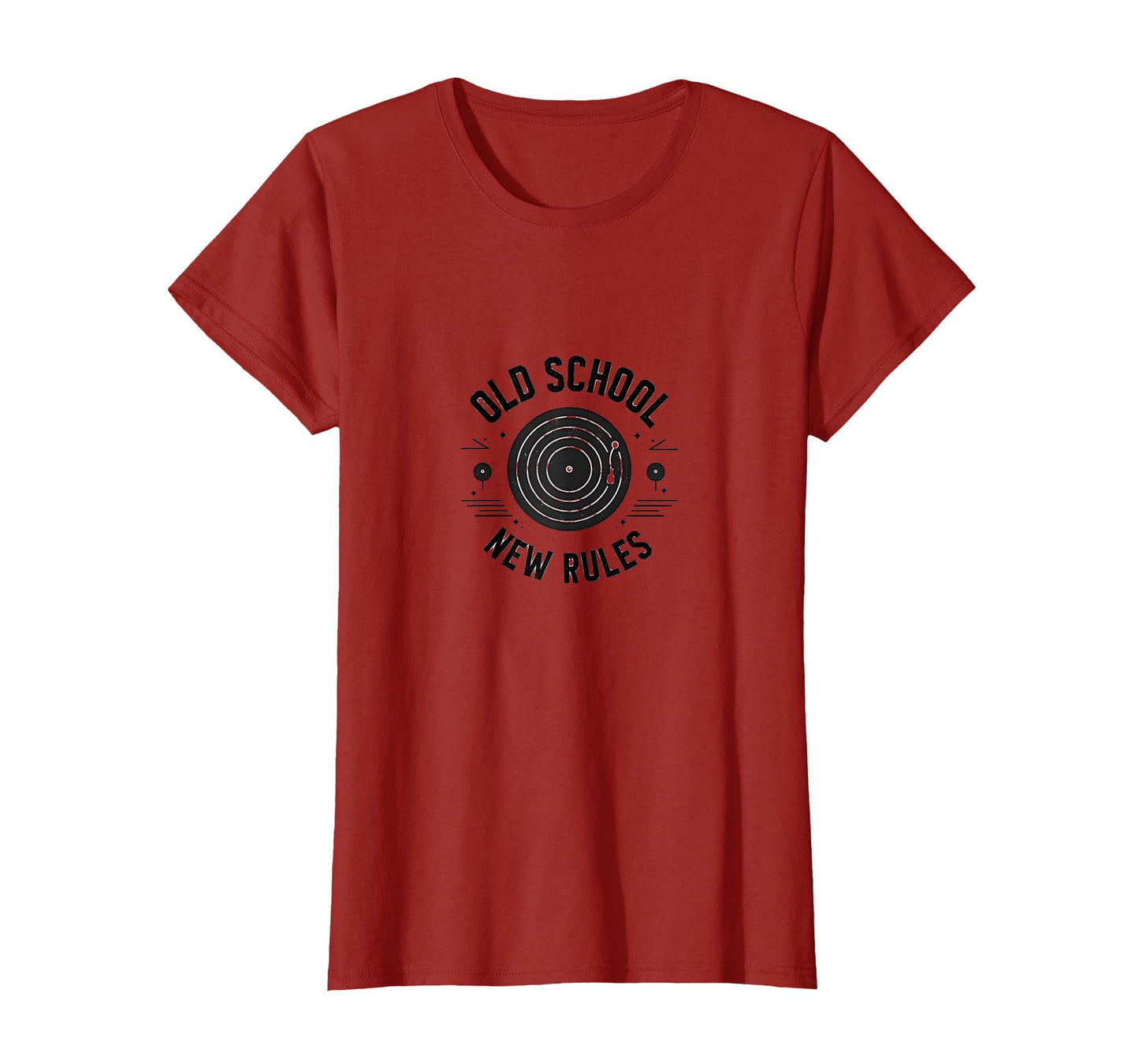 Old School New Rules Hip Hop Twins T-Shirt - Graphic Print Unisex