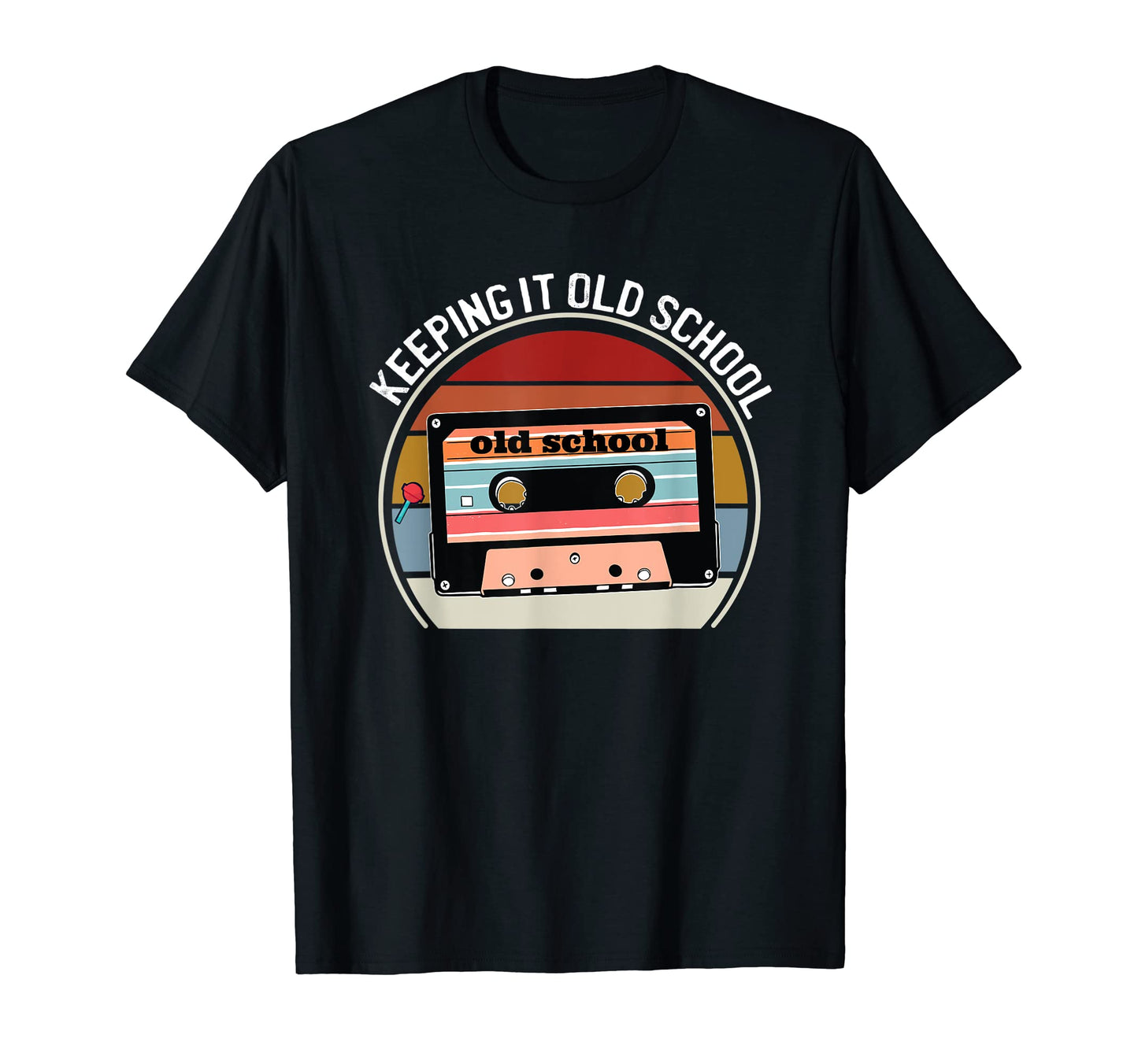 Old School Hip Hop Cassette Tape 80S T-Shirt - Streetwear Style for Adults