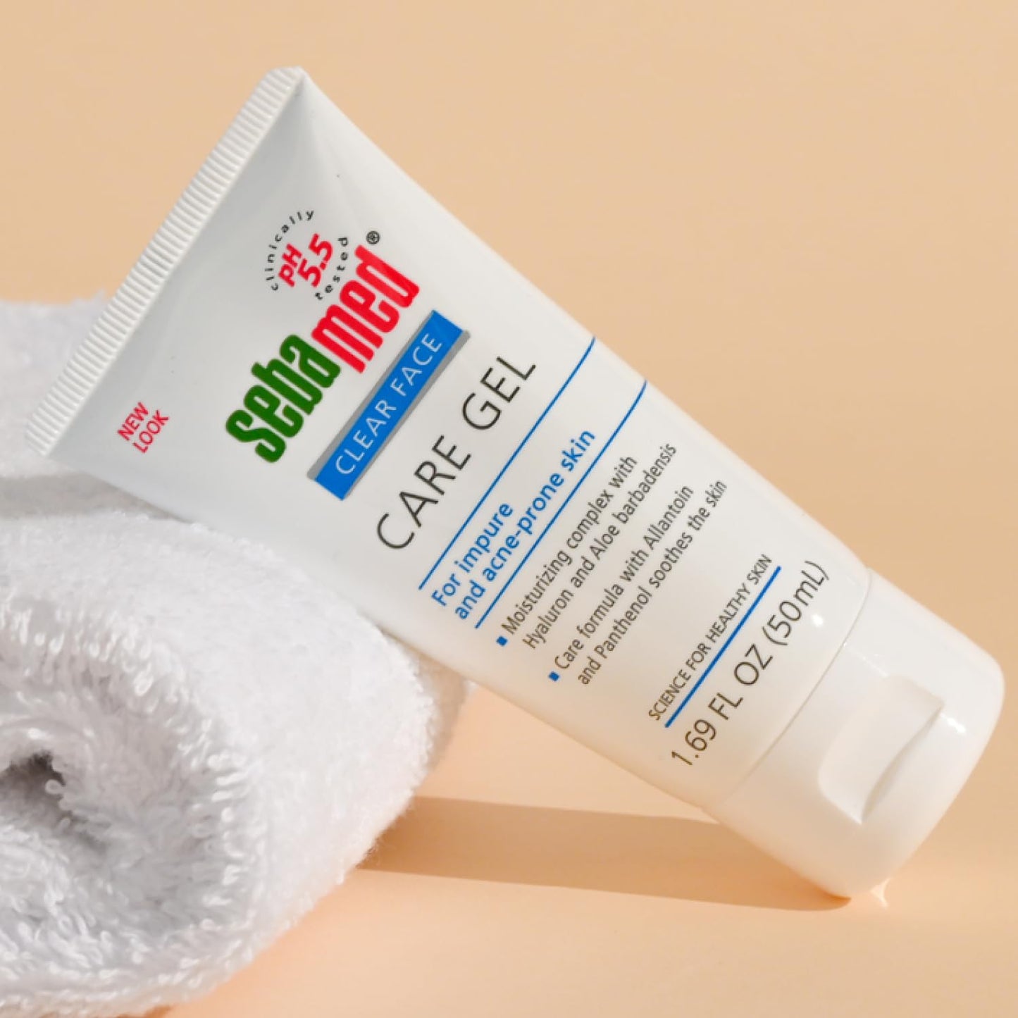 Sebamed Clear Face Care Gel - Gentle Hyaluronic Acid Skincare for Acne-Prone Skin, 1.69 fl oz