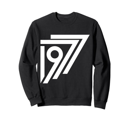 1977 Birthday Grunge Alternative Sweatshirt - Novelty Apparel Unisex