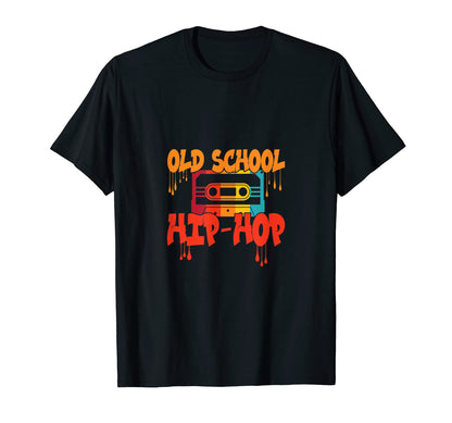 Old School Hip Hop T-Shirt - Custom Art Print Men Women