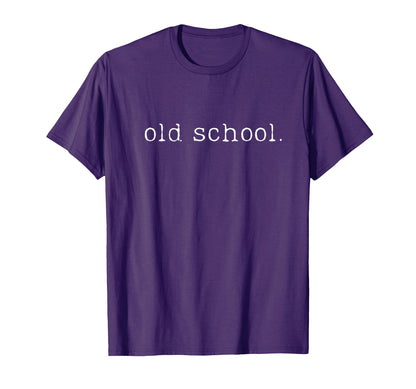 Old School T-Shirt - Aesthetic Graphic for Adults