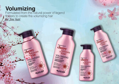 Luxliss Cherry Blossom Rose Volumizing Hair Care Shampoo 500 ml