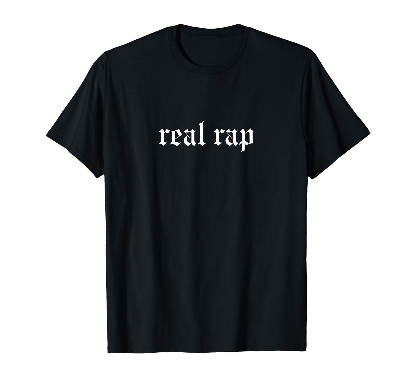 Real Rap Lover Oldschool Rapper Slang Hip T-Shirt - Graphic Print Unisex
