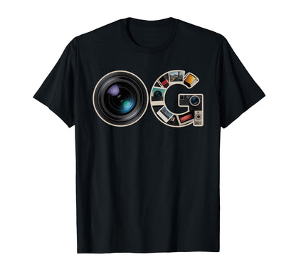 Old School Og Hip Hop Vinyl Cds T-Shirt - Casual Everyday Wear Unisex