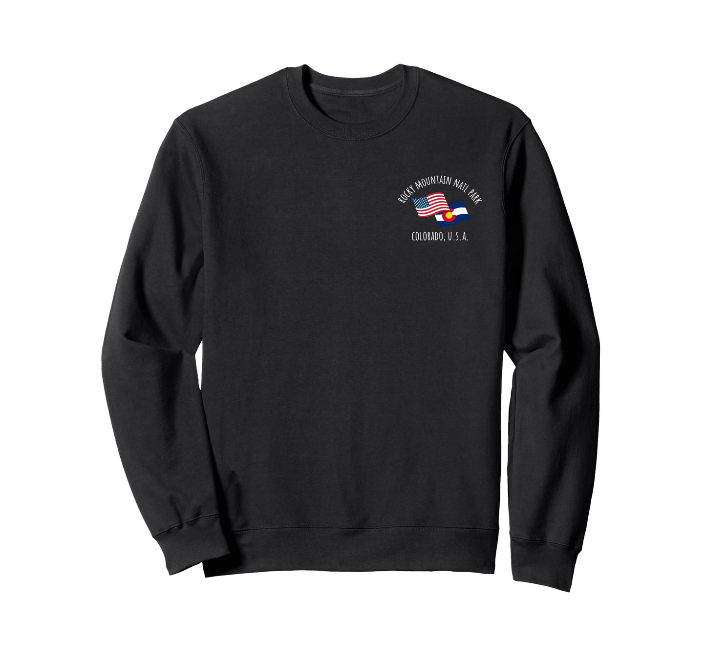 Rocky Mountain National Park Sweatshirt - Aesthetic Graphic Unisex