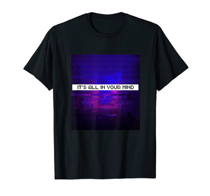 Emotional 80S 90S Glitch Vaporwave T-Shirt - Novelty Apparel for Adults