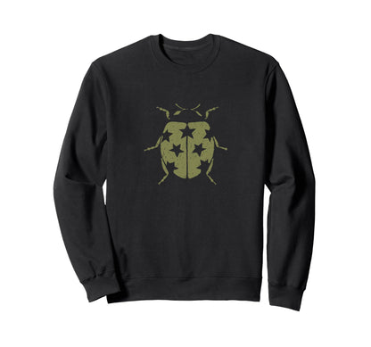 Fairy Grunge Ladybug Star Dots Whimsy Sweatshirt - Trendy Graphic Unisex