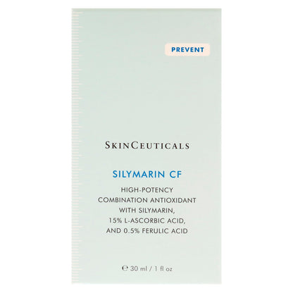 Skinceuticals Antioxidant Serum Silymarin CF - Vitamin C Serum for Anti-Aging & Acne-Prone Skin