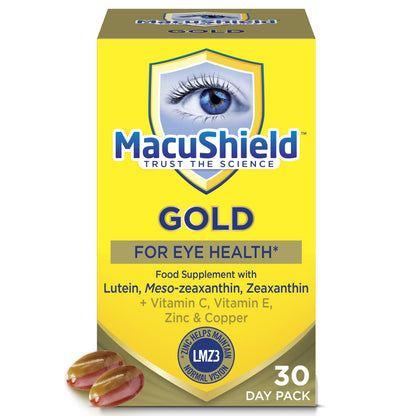 MacuShield Gold Eye Health Supplement - 90 Capsules