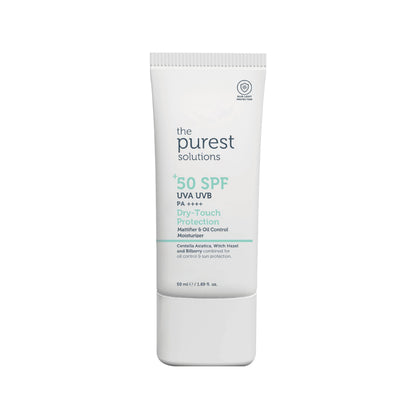 The Purest Solutions Matte Finish Sunscreen for Oily Skin 50 Spf Dry-touch Protection