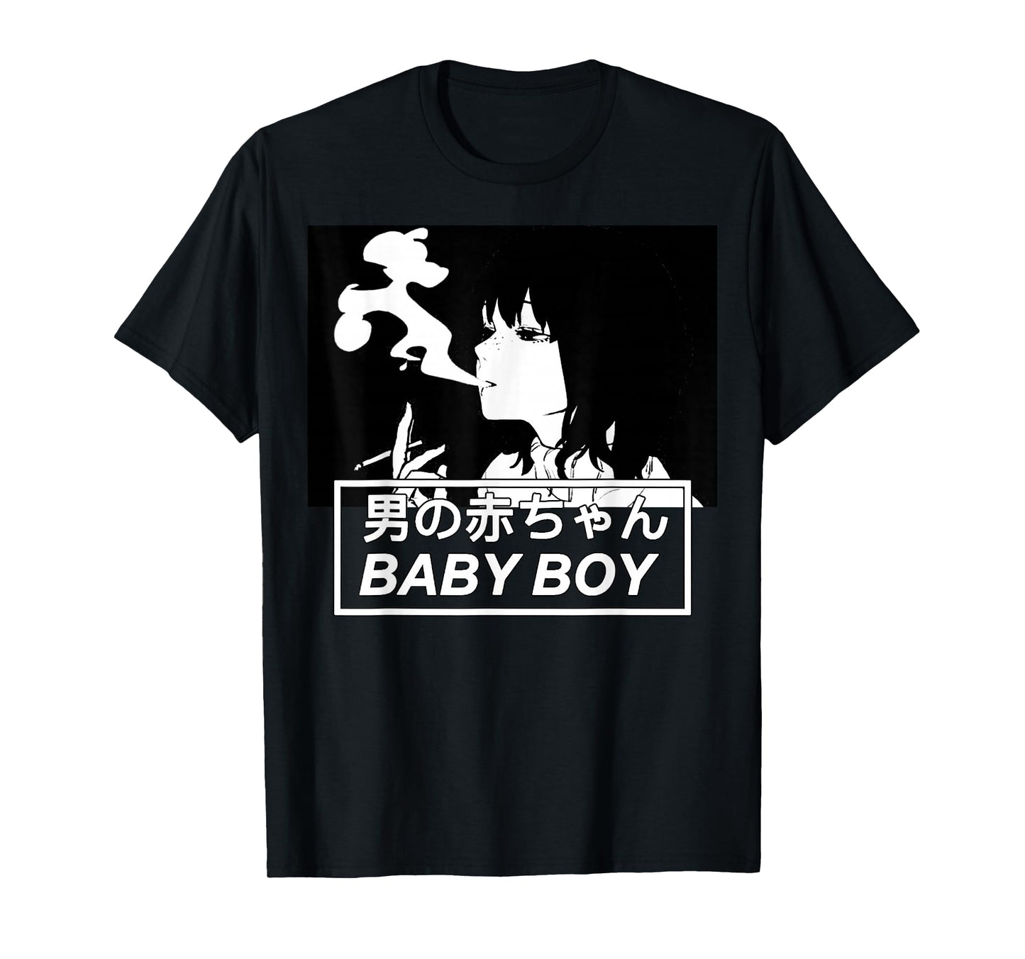 Aesthetic Vaporwave Anime T-Shirt - Custom Art Print Men Women