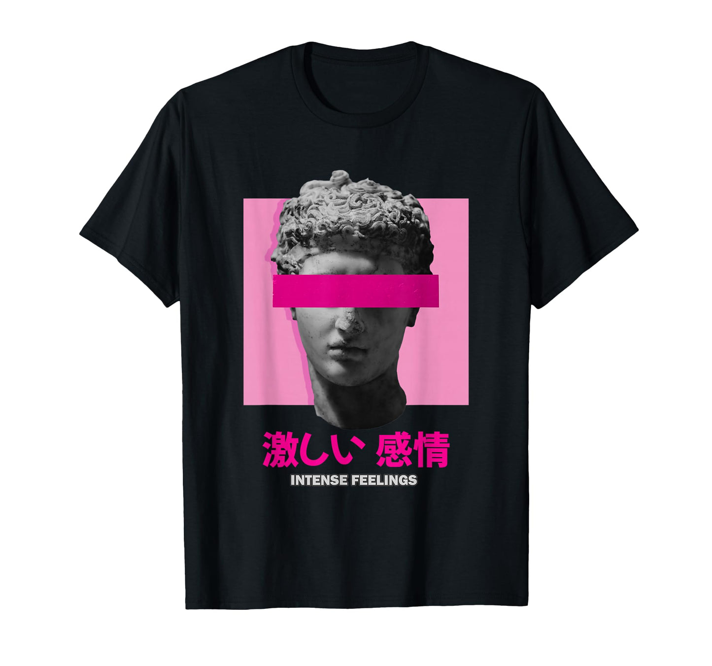 Intense Feelings Japanese Vaporwave T-Shirt - Novelty Apparel Men Women